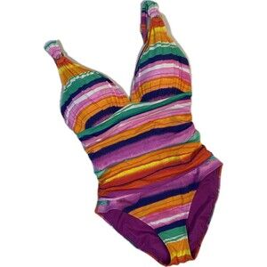 Bleu Rod Beattie sz 6 One Piece Swimsuit